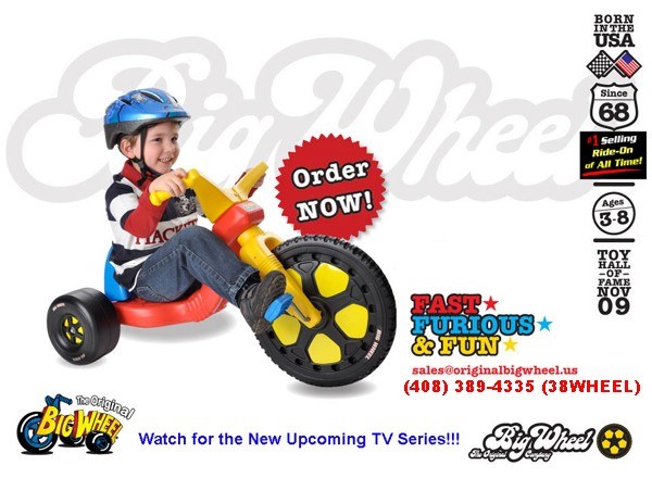 Made In USA The Original Big Wheel 16 Inch Tricycle 