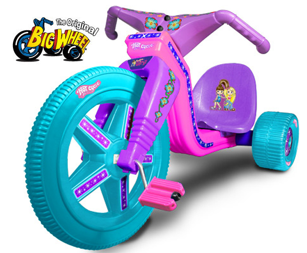 girl big wheel tricycle