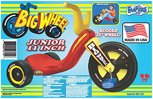 The Original Big Wheel Tricycle Mid-Size SCORCHER 11 Ride-On 