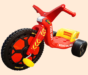 Details about   The Original Big Wheel 16 Inch Tricycle for Kids 3-8 w/High Vis Racing Flag 