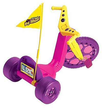 Girl big cheap wheel tricycle