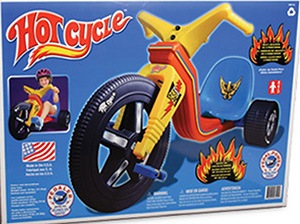 The Original Big Wheel MIDNIGHT CYCLE 16 Trike Limited Edition Ride-on