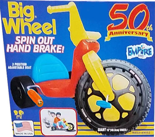 original big wheel spin out racer