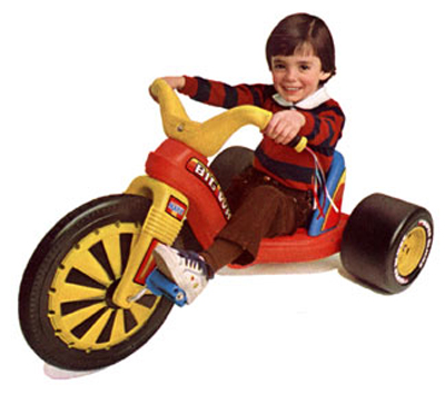 Replacement Striped Decals Set For Classic Big Wheel - Genuine Part